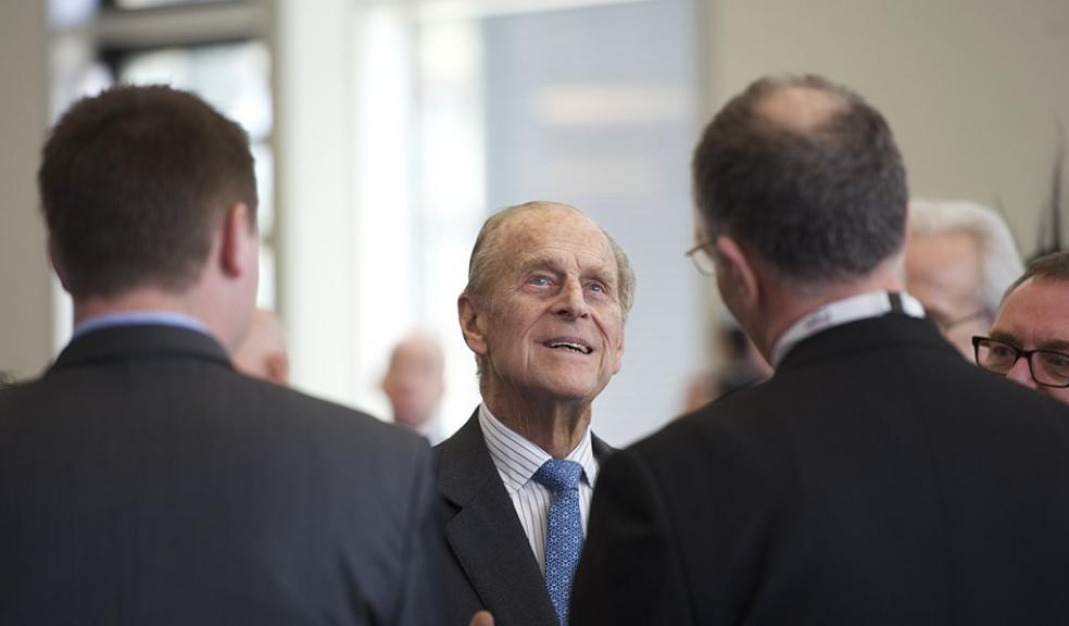 HRH The Duke of Edinburgh. Image: University of Salford Press Office, CC BY 2.0, via Wikimedia Commons