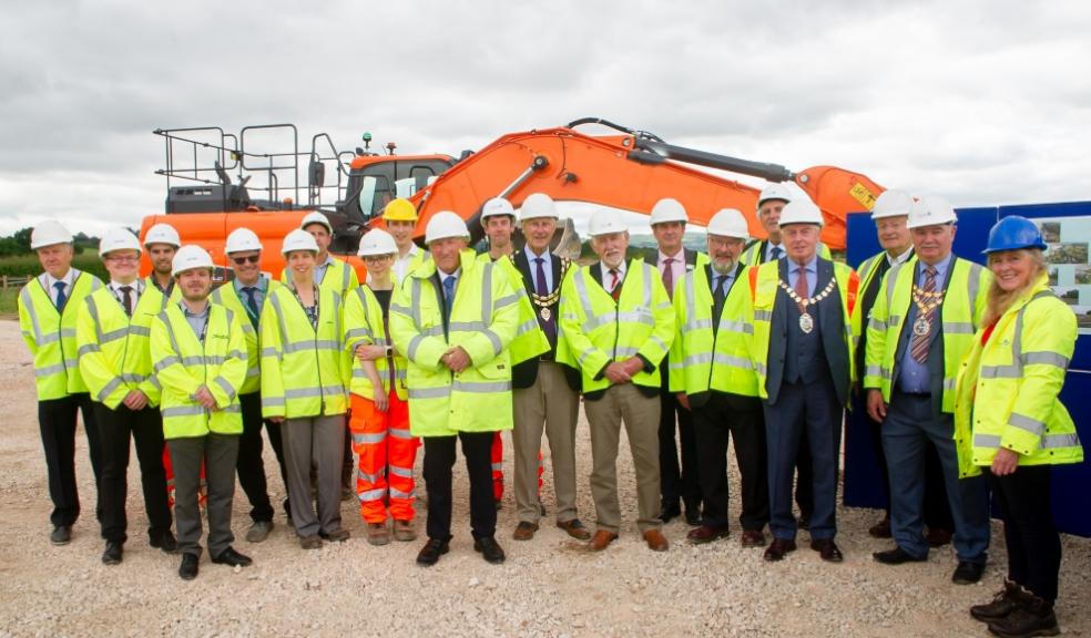 Partners mark progress on A382 improvements Partners mark progress on A382 improvements