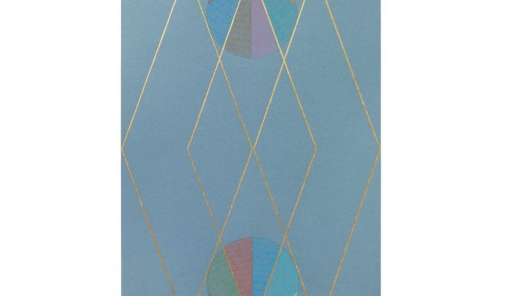 Claudia Wieser – Untitled, 2015. Colour pencil, gold leaf on colour paper, 46 x 33 cm. Photo by Jens Ziehe. Courtesy: Claudia Wieser and Arratia Beer, Berlin