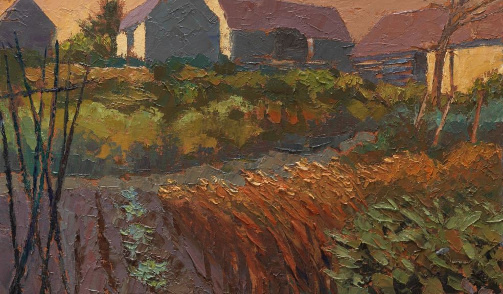 Alan Cotton - Miklosvar Gardens, Transylvania in Evening Light Alan Cotton - Miklosvar Gardens, Transylvania in Evening Light