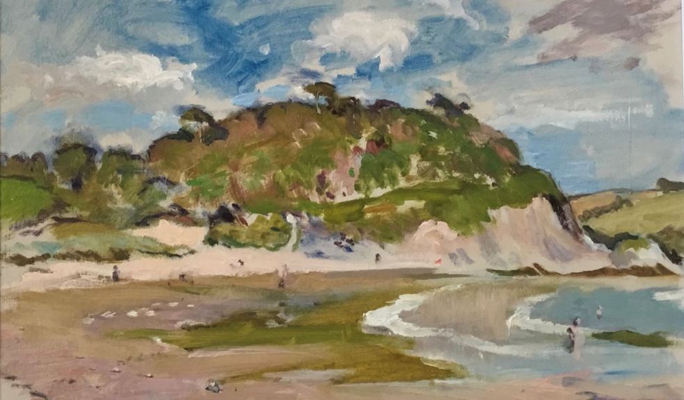 FRESH AIRS Exhibition: Mothecombe Beach by Alistair Erskine Alistair Erskine - Mothecombe Beach