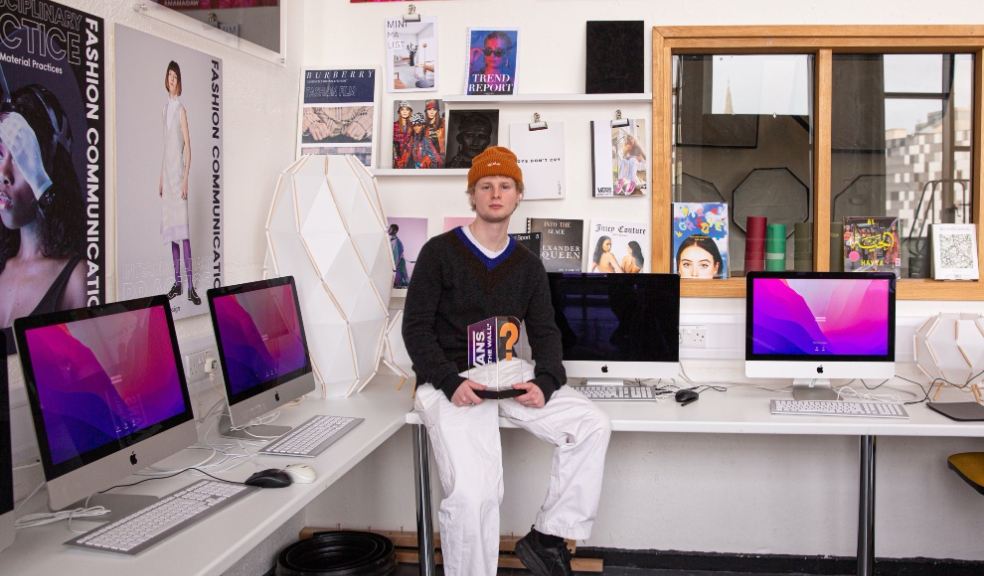 BA Hons Fashion Communication student Harry Langford