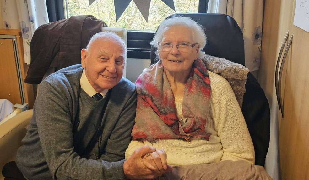 Ray & Sheila Rowe on their 64th wedding anniversary 64th wedding anniversary celebrations at Butterfly Lodge