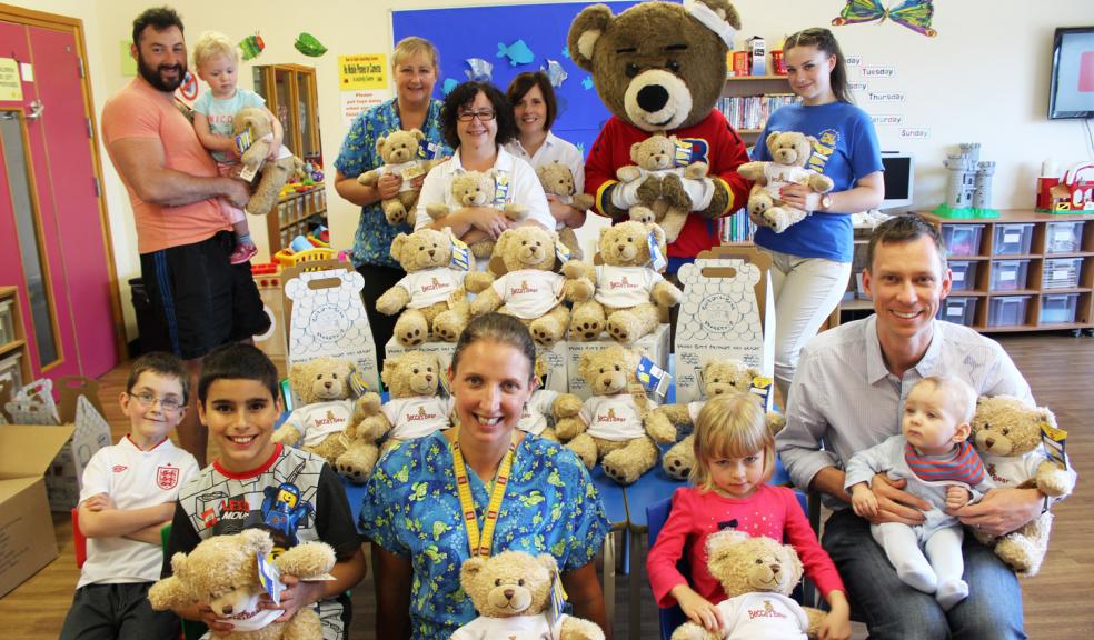Pictured: (Back) Pete and Evie-Mae Bruce, Jo Cross, Janet Pengelly, Louise Howie, Bearemy, Megan Lavis (Front) Ollie Willis, Romeo Honeychurch, Sam Cartwright, Nia Perks, Andrew and William Perks
