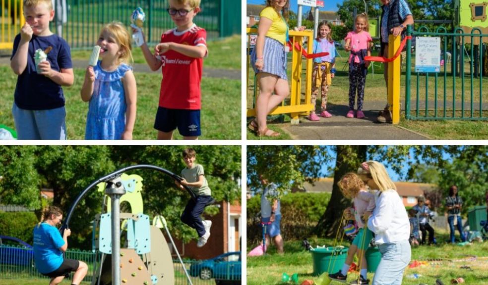 Community day at Crescent Play Area in Littleham