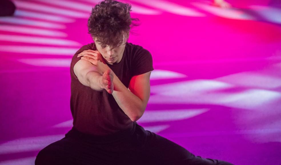 Dance Academy performer Rylan Beech performs a pose in YAHA