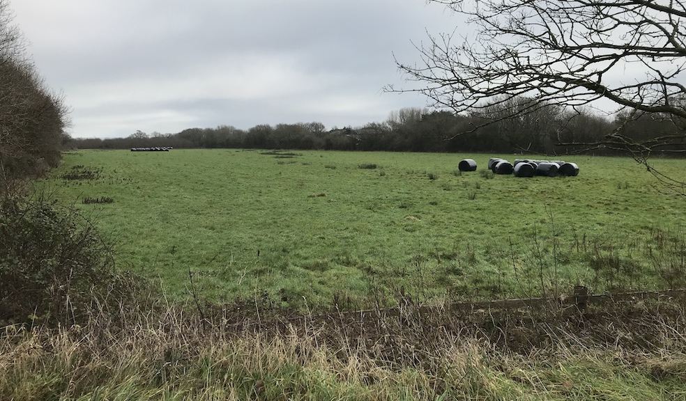 The development site for 59 new homes at Chivenor Cross, for which permission was granted on appeal The development site for 59 new homes at Chivenor Cross, for which permission was granted on appeal