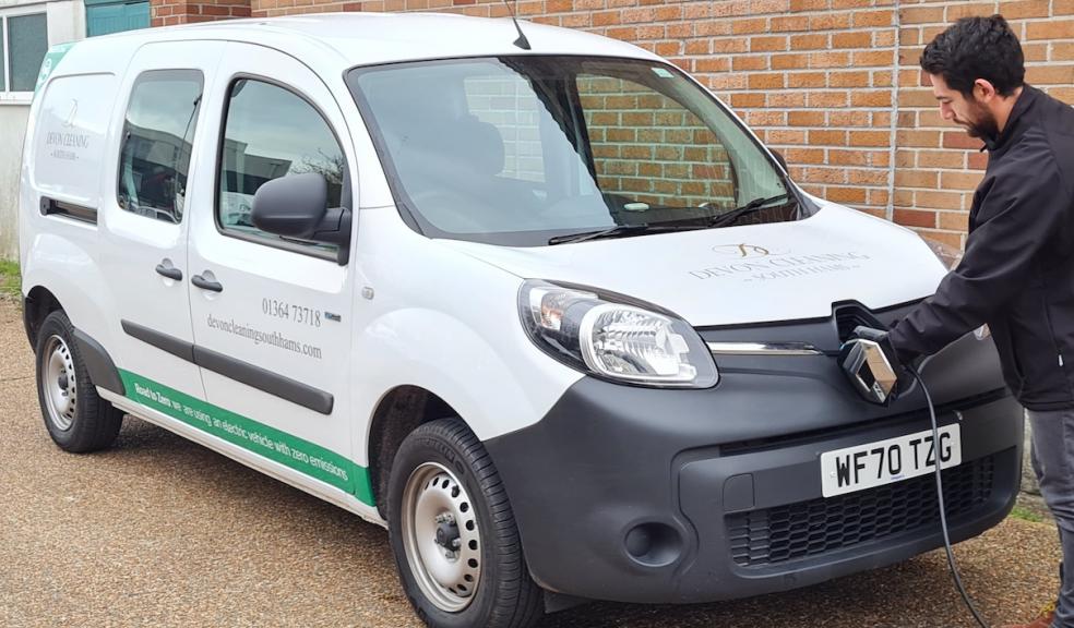 Devon Cleaning South Hams is making the switch to electric vehicles 