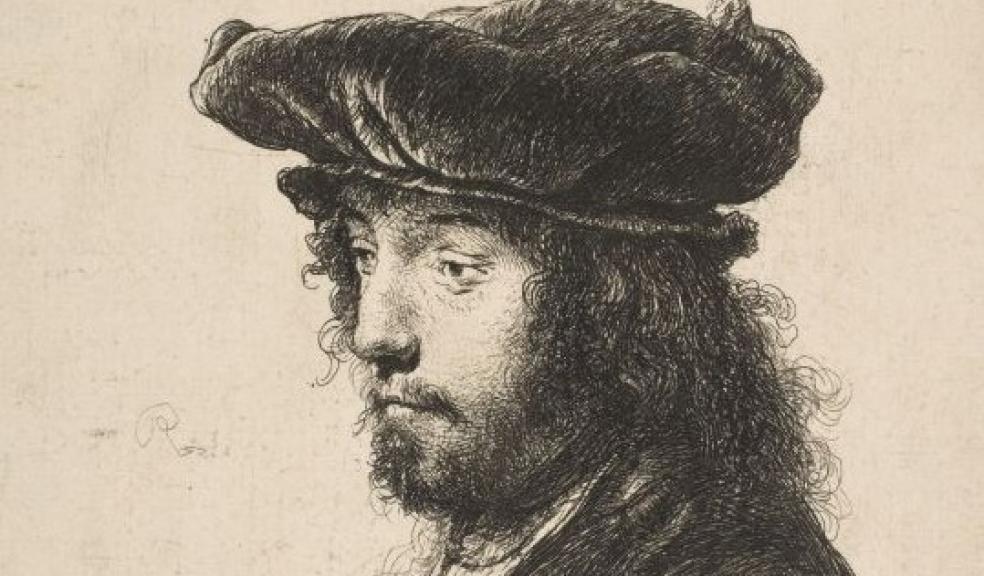 Etching by Rembrandt van Rijn, c.1635. By courtesy of the Metropolitan Museum of Art, New York
