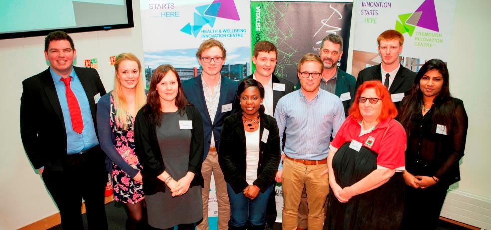 Some of the students who took part in last year’s Business Challenge