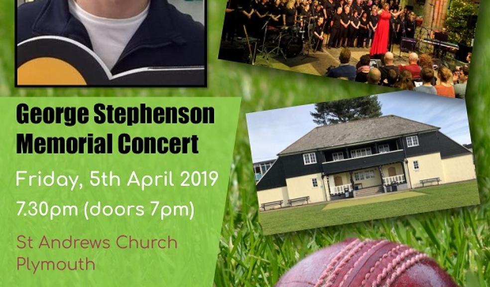 George Stephenson Memorial concert poster