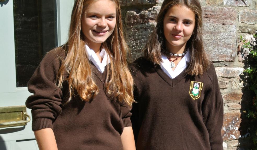 India & Marta aged 12 and 13