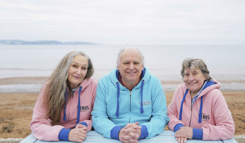 Venus Co. founders loving the beach