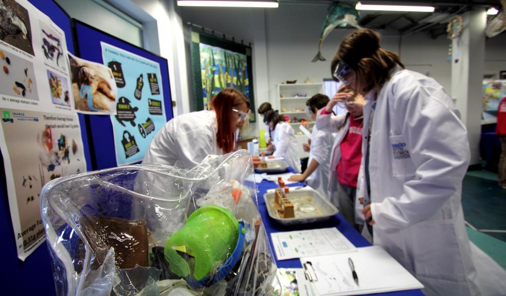 Marine litter research. Photo: Sportenvironment
