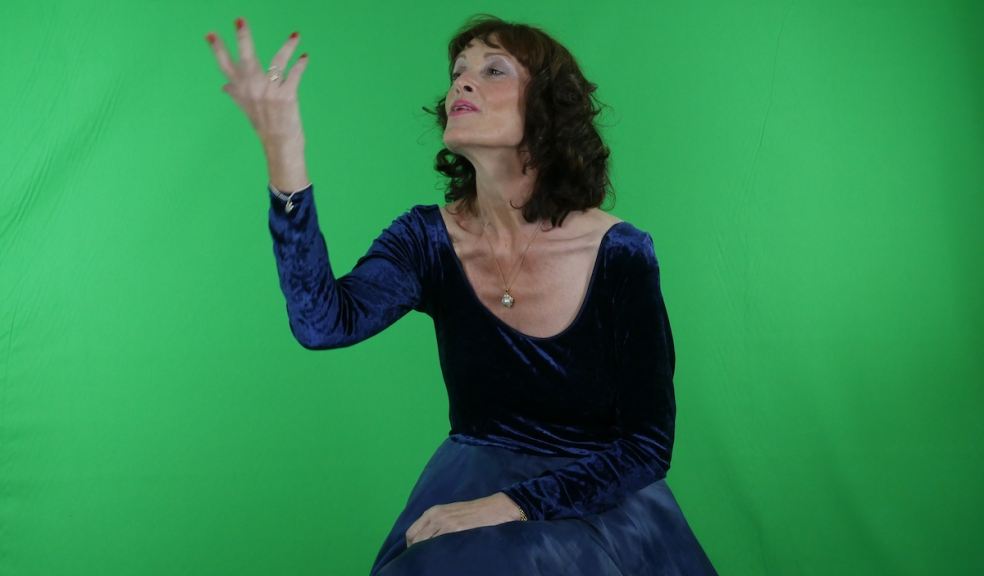Nathalie Andrews during a video recording at Studio 54 Nathalie Andrews during a video recording at Studio 54