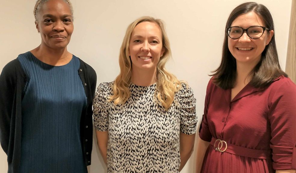L-R Andrina Louisy, Jess Leese, Rebecca Davies New BCRM appointments