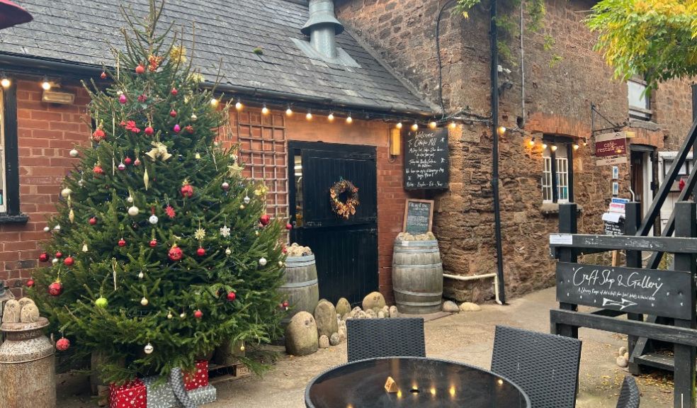 Otterton Mill at Christmas. Image via EDCC.