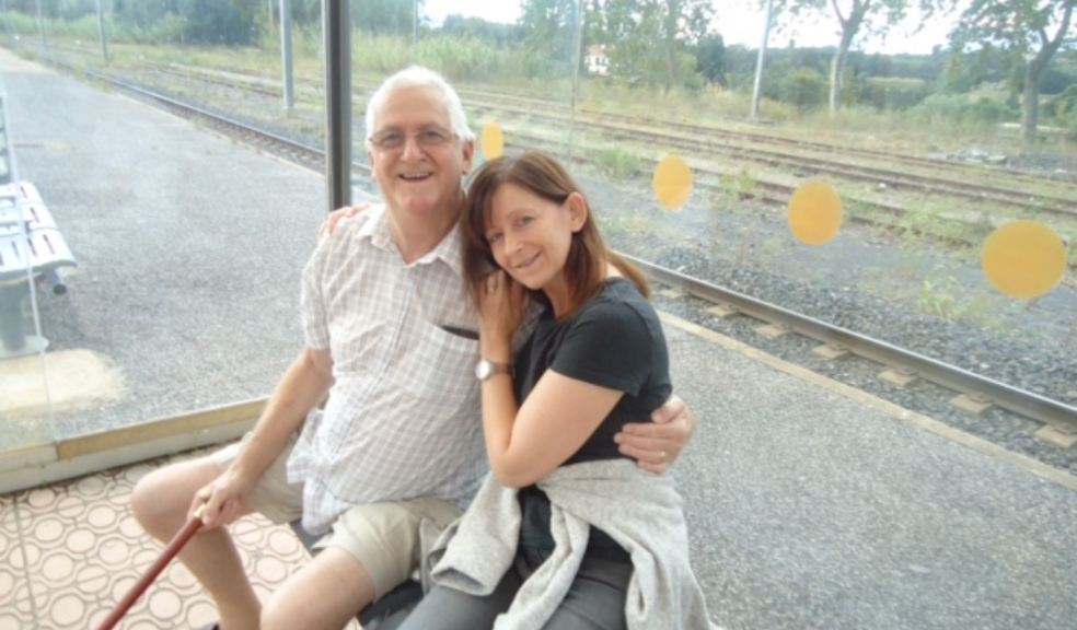 Paula Summerfield Walters and her dad