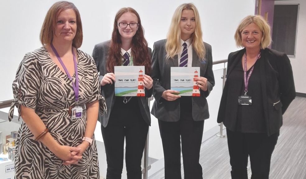 L-R: Mrs Noble, Daisy (student), Gracie (student) and Ms Boorman.