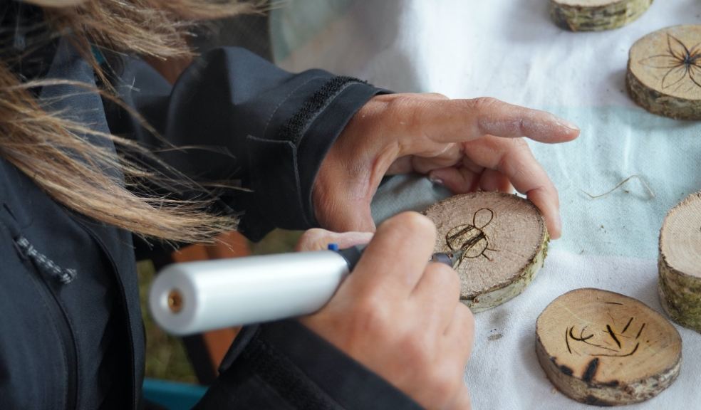 Pyrography is one of the activities that will be taking place at Sand Dune Arts Festival. Photo: Dynamic Dunescapes.