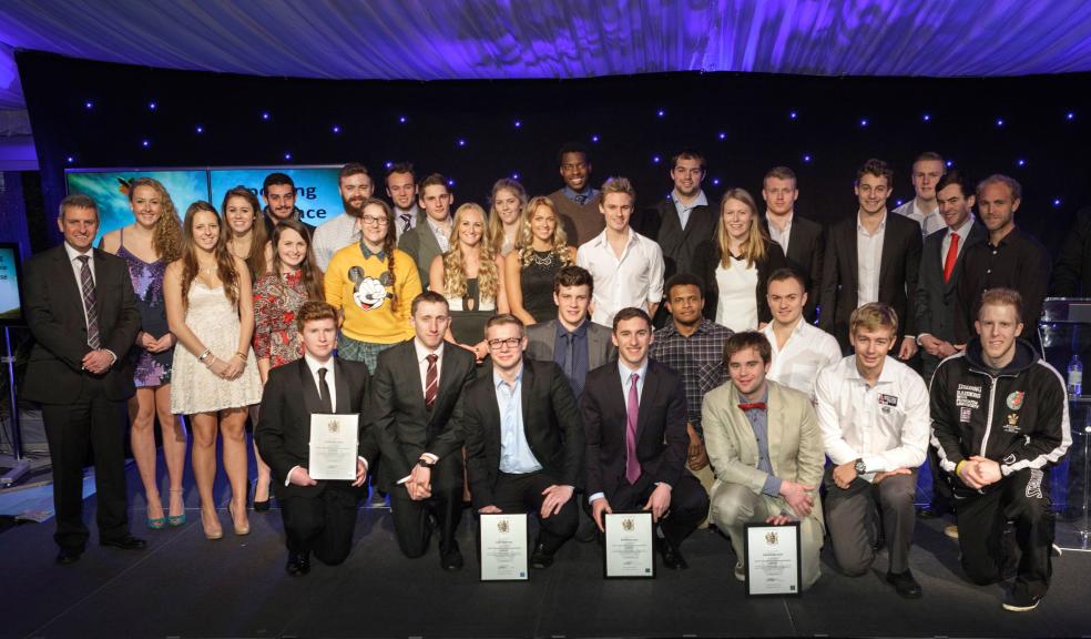 From sailing to swimming and rugby to hockey, Plymouth University has been celebrating its sporting talent with business and community leaders across the city.