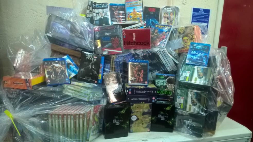 Counterfeit items found at Mr Ryan’s home