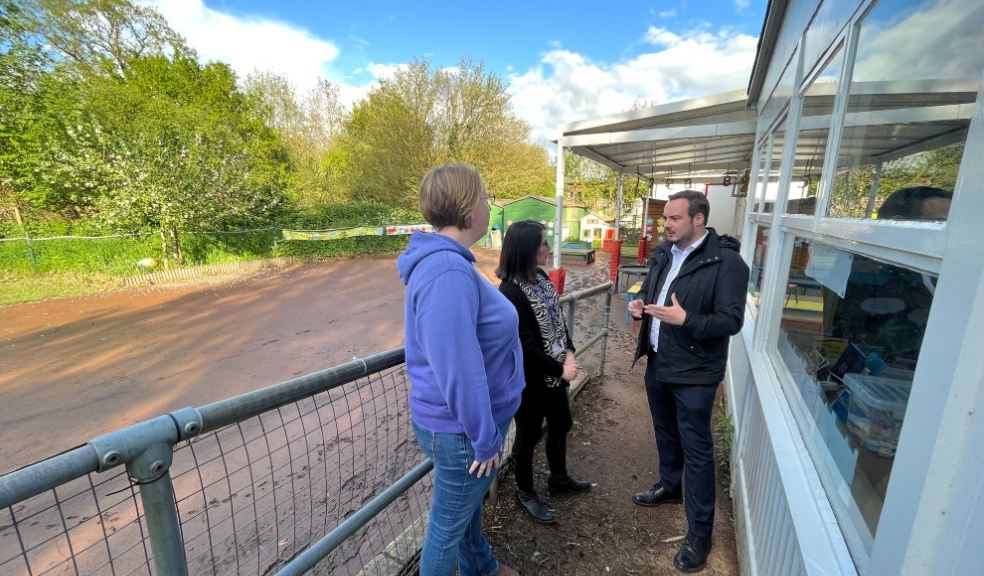 Simon Jupp MP at Tipton St John Primary School