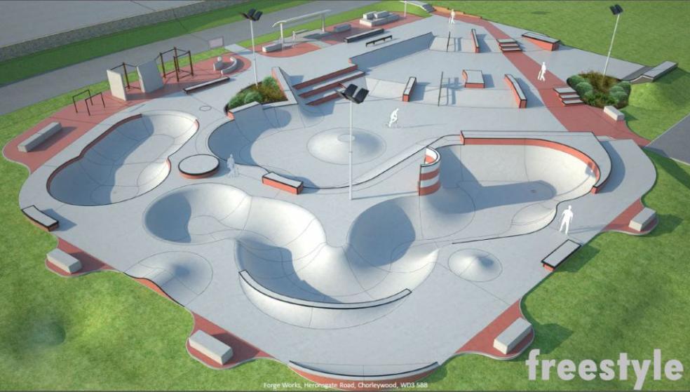 How the Central Park Skatepark could look
