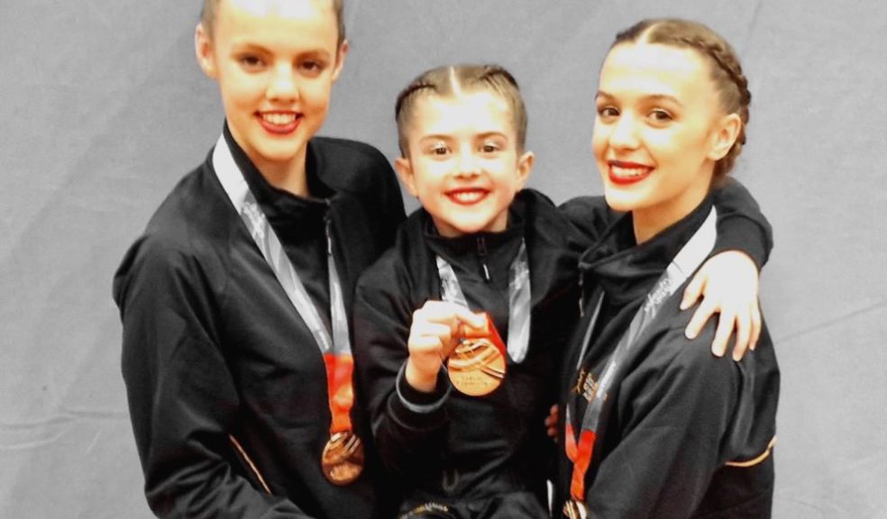 Three medals for Honiton gymnasts at national acrobatic finals Three medals for Honiton gymnasts at national acrobatic finals