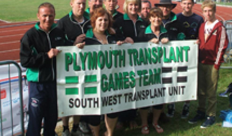An inspiring team of local organ transplant recipients will be taking on the challenge to compete as part of the South West Team in this year’s Westfield Health British Transplant Games