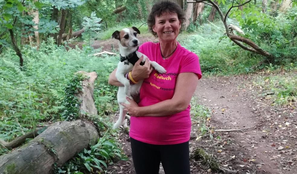 Victoria and Luna at Stoggy Woods in Plympton