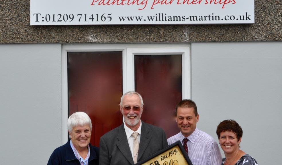 PHOTO BY GLEN KING : Mrs Jill Williams / Fred Williams - W&M / Michael Sussex - Managing Director - WMS / Mrs Anthea Sussex