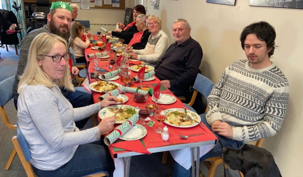Warm Hub Christmas meal. Photo: EDDC.