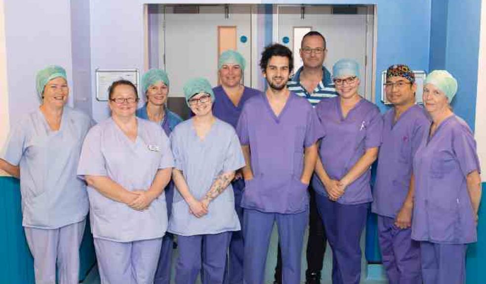 The operating theatre team at Peninsula NHS Treatment Centre. The hospital is holding an open day on 22nd November to recruit qualified nurses, operating department practitioners and radiographers