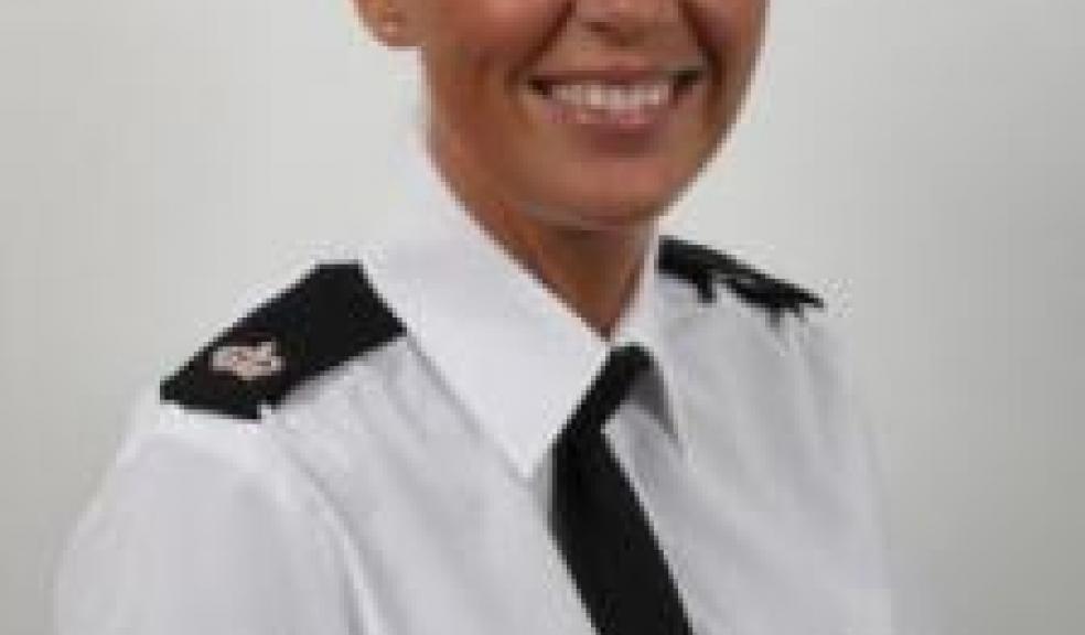Supt. Claire Armes – Commander of South Devon Policing Area