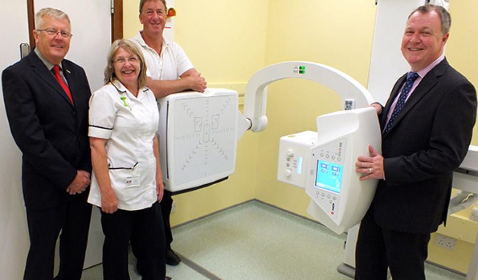 Ges Shilvock, Key Account Manager, Agfa HealthCare, Jan Davies, Superintendent Radiographer, Plymouth Hospitals NHS Trust, Steve Allen, Advanced Practitioner, Plymouth Hospitals NHS Trust and Martin Tew, Deputy UK Imaging Business Manager, Agfa HealthCare