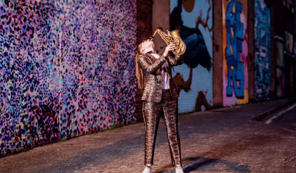 Saxophonist Jess Gillam