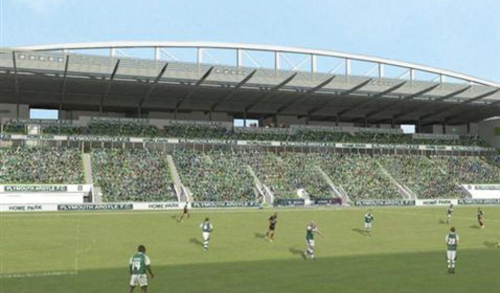How the new grandstand might look. www.pafc.co.uk