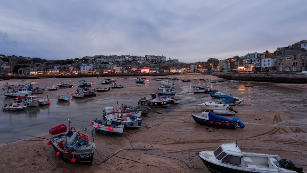 St Ives in Cornwall.