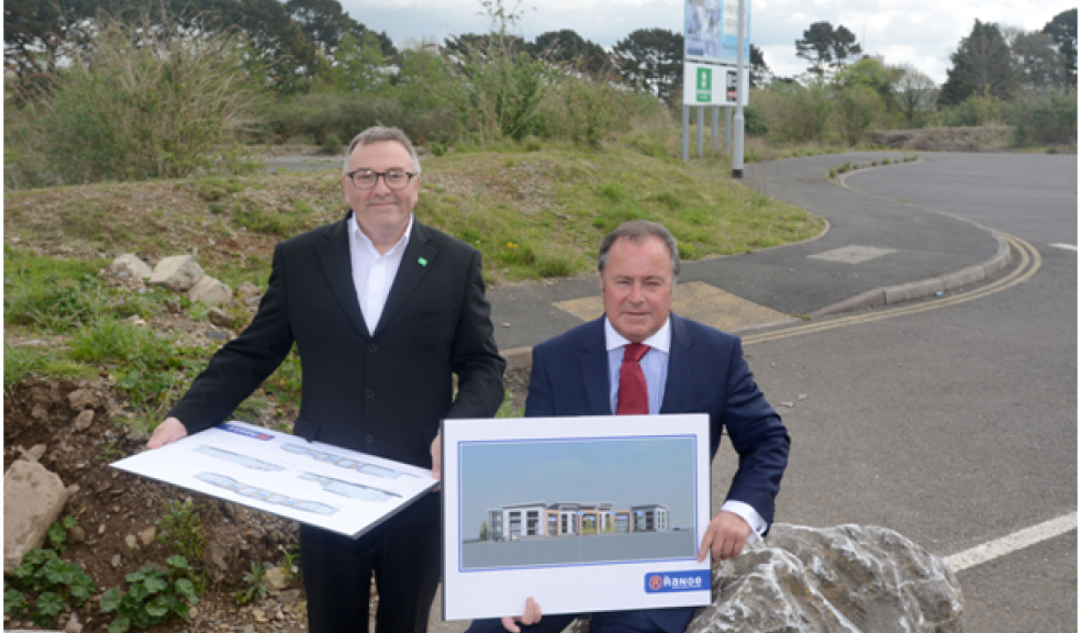 Council Leader Tudor Evans and CDS owner and founder Chris Dawson