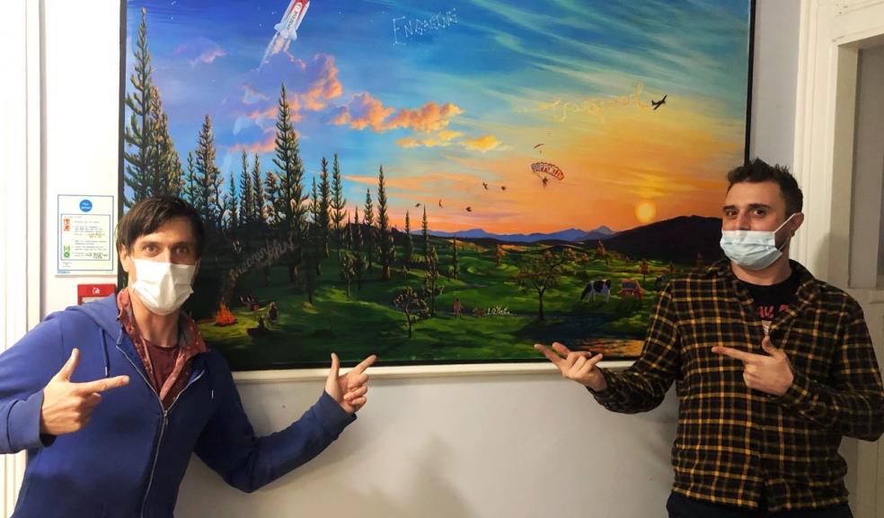 Artists Tom Bird and Lee Sutton Kanner Project