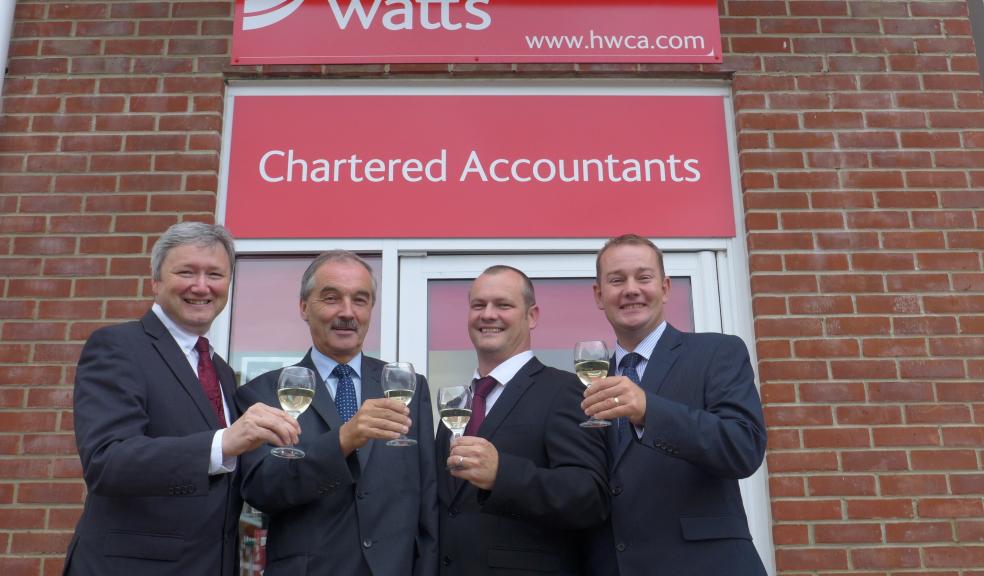 Ben de Cruz, Managing Partner - Haines Watts Exeter / Chris Theedom – Consultant Haines Watts Crediton Office / David Park, Partner – Haines Watts Crediton Office & Patrick Tigwell, Partner – Haines Watts Exeter