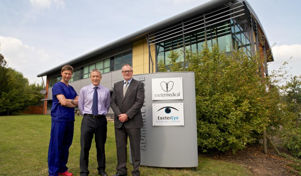 Photography by Ed Mash - Christopher Stone (Director of Exeter Medical Consultant Plastic, Reconstructive & Aesthetic Surgeon) / David Oliver (Director of Exeter Medical Consultant Plastic, Reconstructive & Aesthetic Surgeon) / Mark Dowse ( Director of MD Business Interiors)