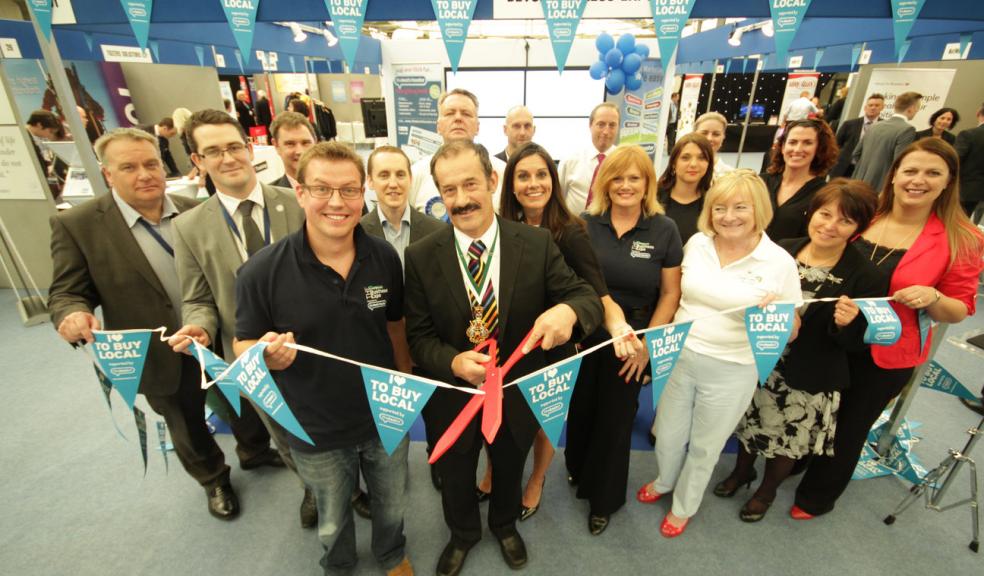 Dave Barr - Managing Director thebestof Exeter and Lord Mayor of Exeter open Devon Business EXPO