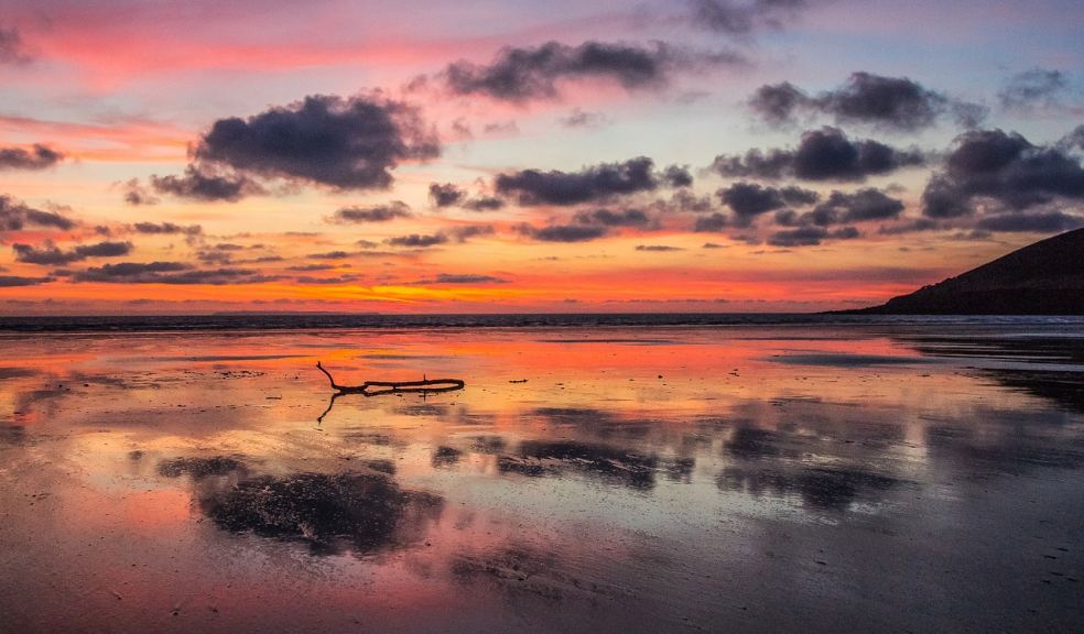 A Devon sunset