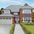 Typical streetscene of a Redrow development