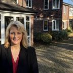 Manager Suzanne Evans outside Camelot Cares Deer Park Nursing Home