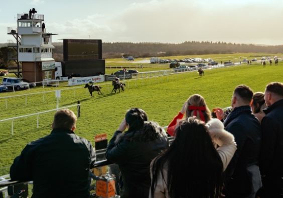 Go racing for less than a tenner at Exeter Racecourse on Tuesday, march 18