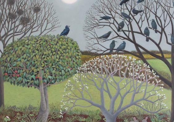 Misty with Rooks by Marcelle Milo-Gray