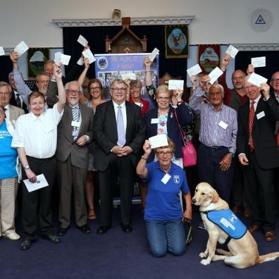 Children’s Hospice SW receive £830 from the Freemasons